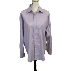 Ralph Lauren Light Lavender Button-Down Dress Shirt